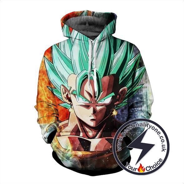 Dragon Ball Z - Vegito SSJ God 3D - Hoodies